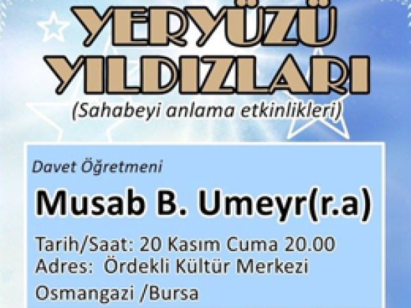 Bursa'da sahabeyi anma etkinlikleri düzenlenecek