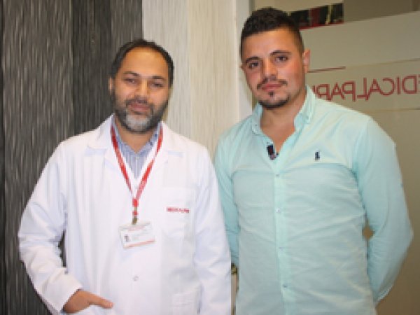 Kalbindeki delik 'şemsiye'yle kapatıldı
