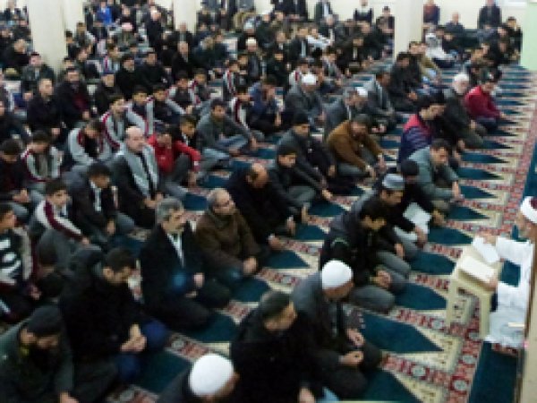 Birecik halkı sabah namazında buluştu