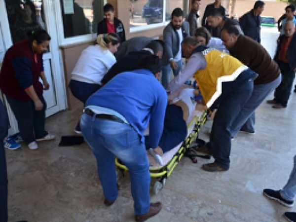Tarsus'ta jimnastik hocasına silahlı saldırı