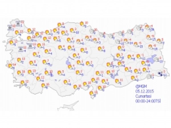 Yoğun buzlanma ve don uyarısı