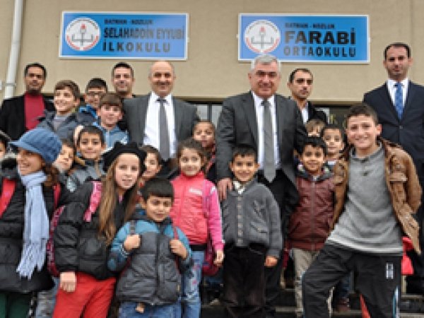 Milli Eğitimden Kozluk'taki okullara ziyaret