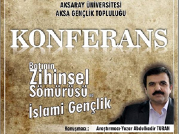 ASÜ'de konferansa davet
