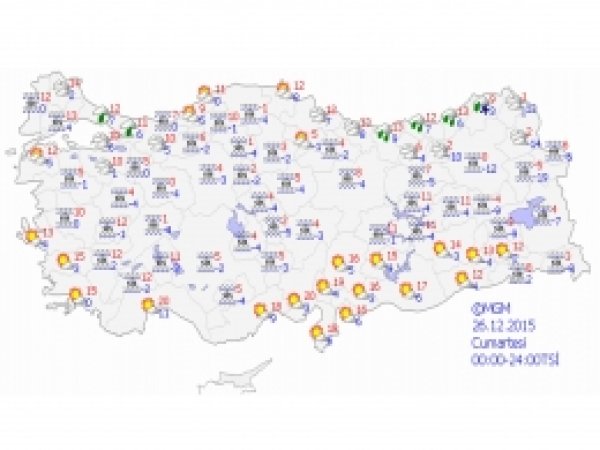 Meteorolojiden buzlanma ve don uyarısı