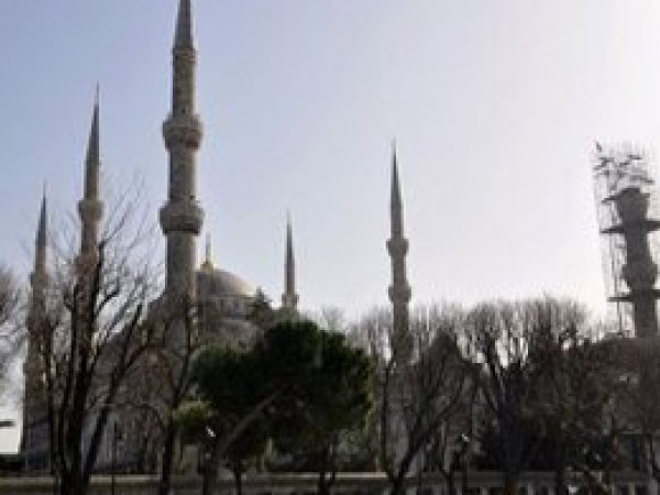 Sultanahmet Camisi'nin Minaresi Kaydı