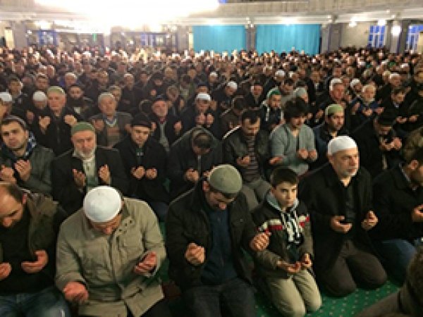 Peygamber Sevdalıları namazda buluştu