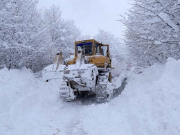 Bursa'da 55 köy yolu kapalı