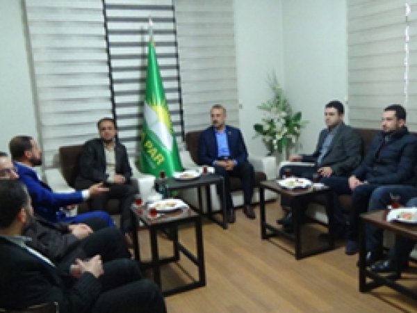 MÜSİAD'dan HÜDA PAR'a 'Tebrik Ziyareti'