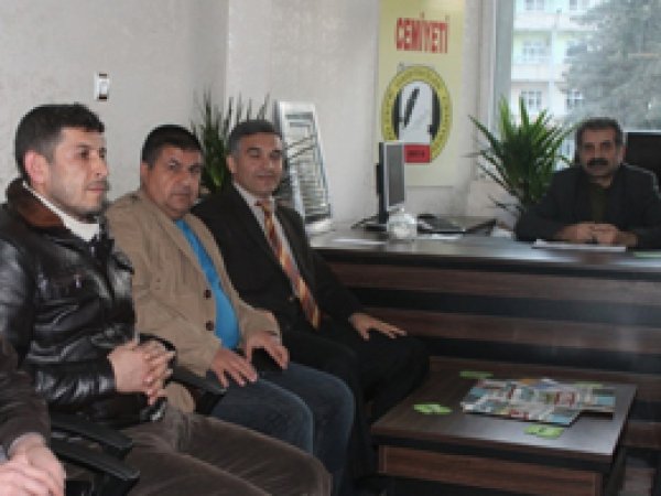 Kızıltepe Gazeteciler Cemiyetine ziyaret