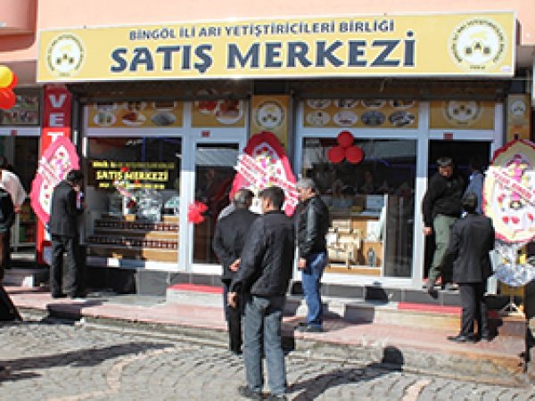Bingöl'de Bal Satış Mağazası açıldı