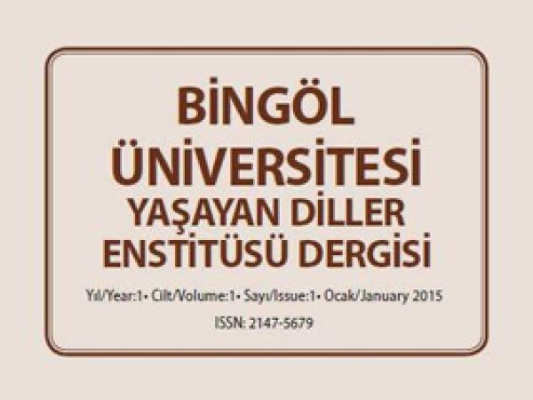 Yaşayan Diller Enstitüsü Dergisi çıktı