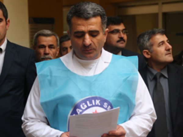 Sağlık Sen basın açıklaması düzenledi