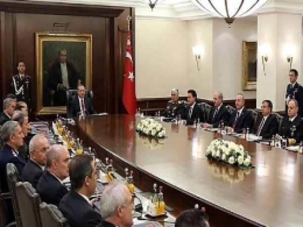MGK'da  'Şah Fırat' operasyonu değerlendirildi