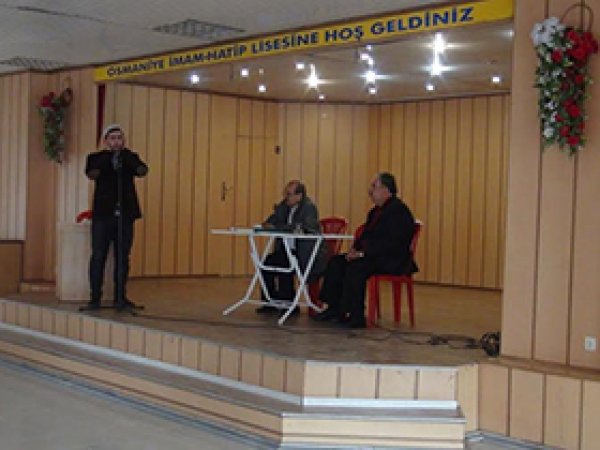 Osmaniye'de Ezan yarışması yapıldı