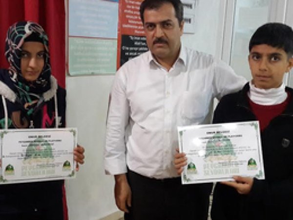 Cizre'de KDSS ödülleri Verildi 