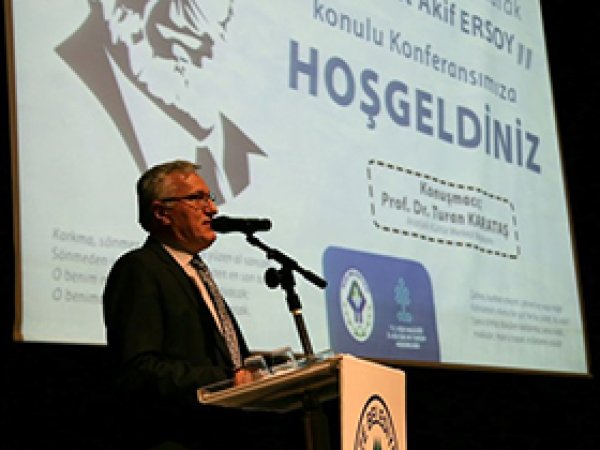 Rize'de 'Mehmet Akif Ersoy' konferansı 