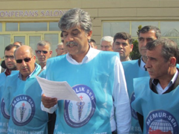 Urfa Sağlık-Sen'den Hükümete tepki 