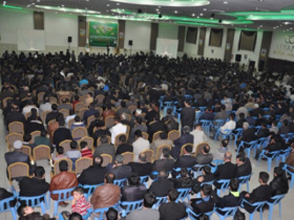 Hür-Der'in Halepçe konferansına yoğun ilgi