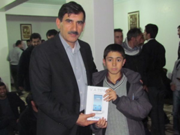 Siverek’te Siyer Sınavında Dereceye Girenlere ödül
