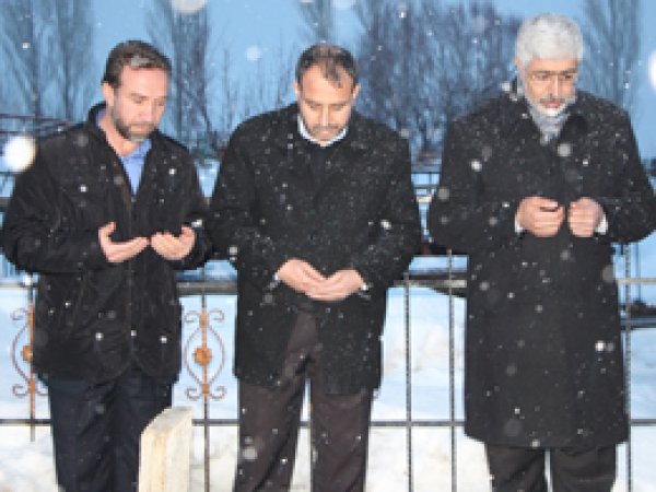 Said Şahin Akansu’nun Taziyesinde 