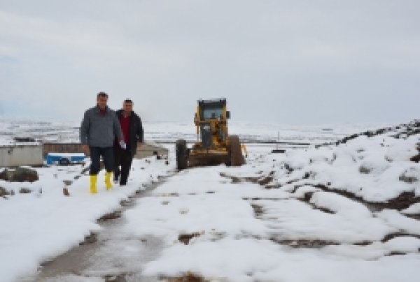 Siverek'te Kapanan Yollar Açıldı 