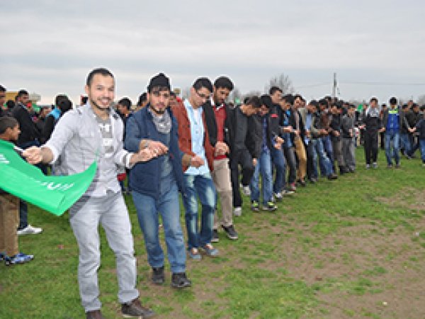 Sinan köyünde Kutlu Doğum coşkusu