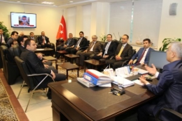Mülki idare amirlerinden Başsavcı Solmaz’a taziye ziyareti