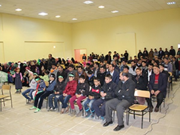 Bingöl Çavuşlar köyünde Kutlu Doğum etkinliği