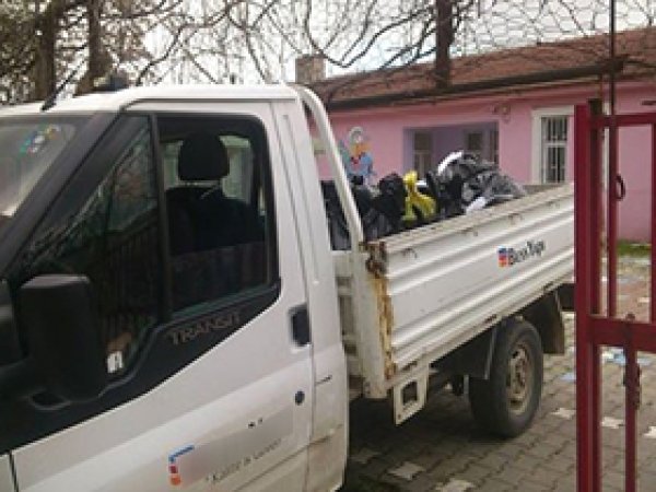 Batman'da Suriyeli sığınmacılara yardım