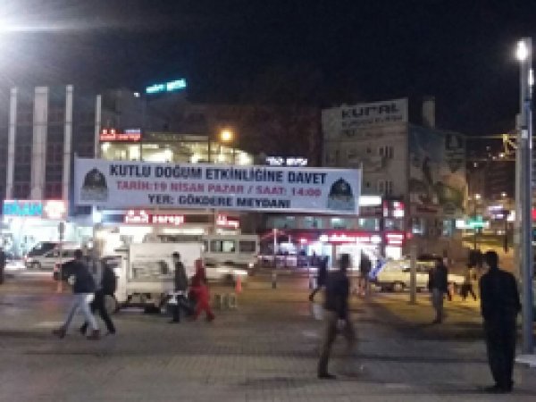 Bursa Kutlu Doğum programına hazır