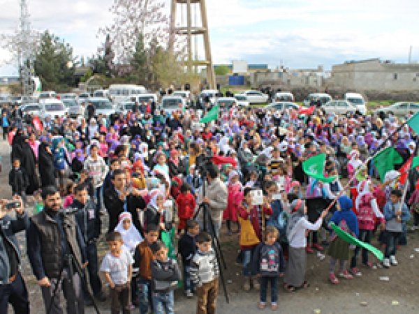 Hamurkesen köyünde Kutlu Doğum heyecanı