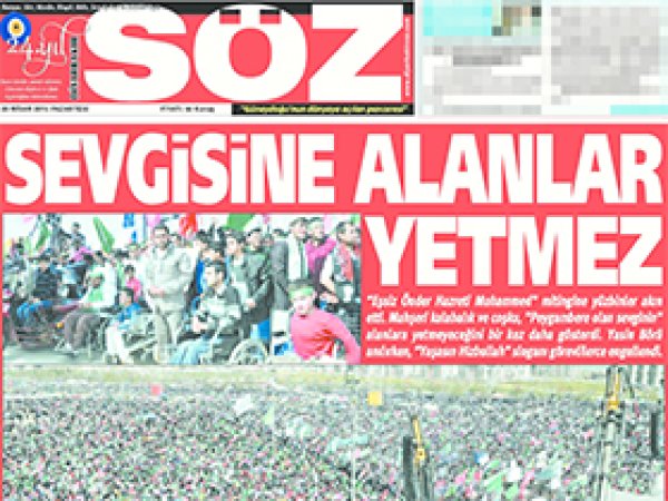 Sevgisine alanlar yetmez