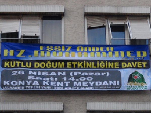 Konya Kutlu Doğuma hazırlanıyor