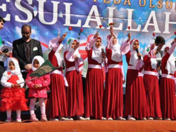 Van Muradiye'de Kutlu Doğum etkinliği