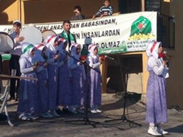 Gaziler köyünde Kutlu Doğum etkinliği