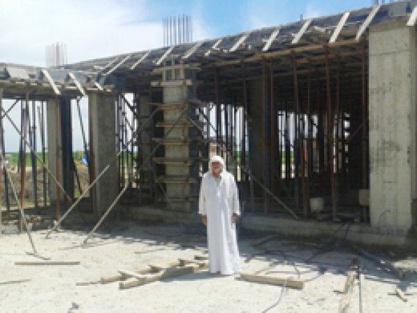 Yarım kalan cami inşaatı yardım bekliyor
