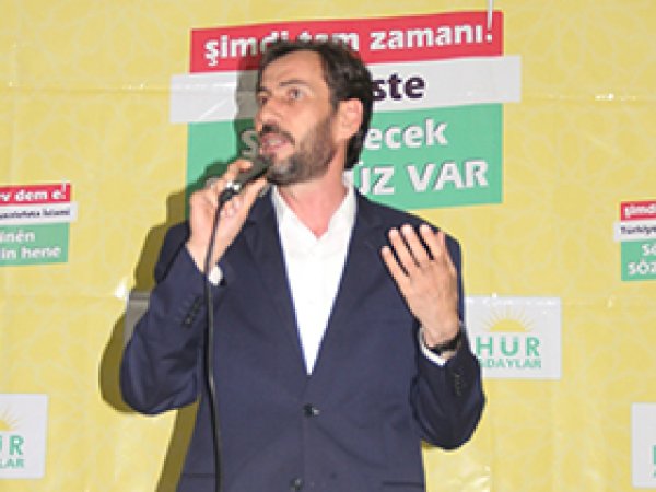 Hür Aday Mahmut Kılınç Midyat'ta