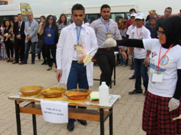 Bozhöyük okulu 2.TUBİTAK Bilim Fuarı açıldı