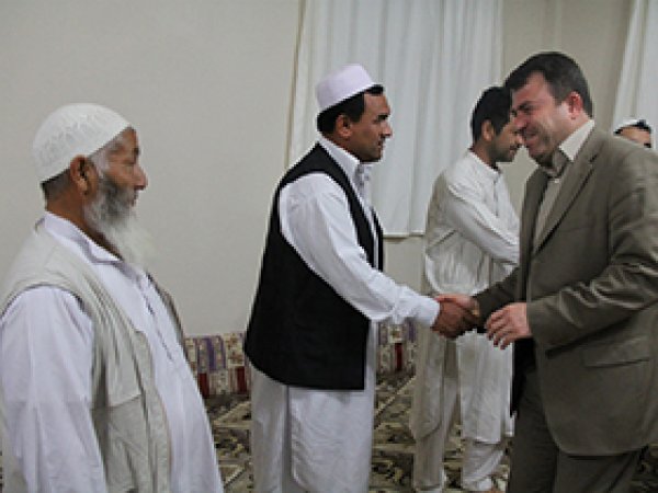 Mehmet Yavuz, Özbekleri ziyaret etti