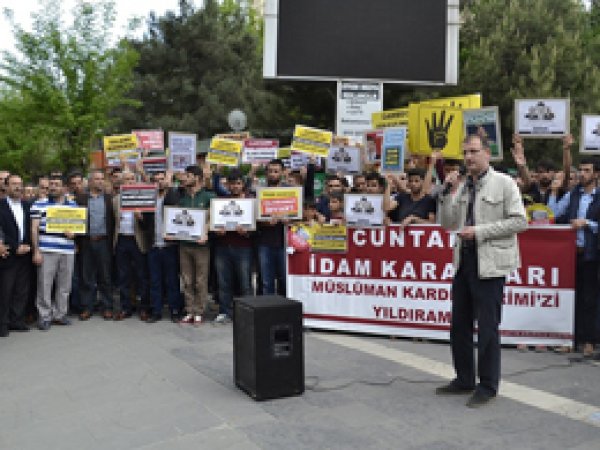 Bingöl'de cuntanın idam kararına tepki