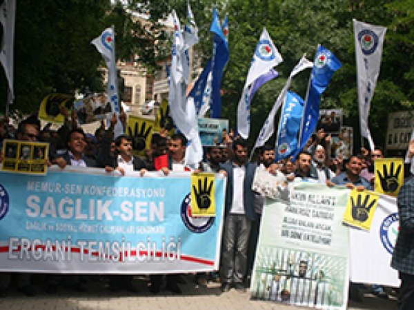 Mısır cuntası Ergani'de tel’in edildi