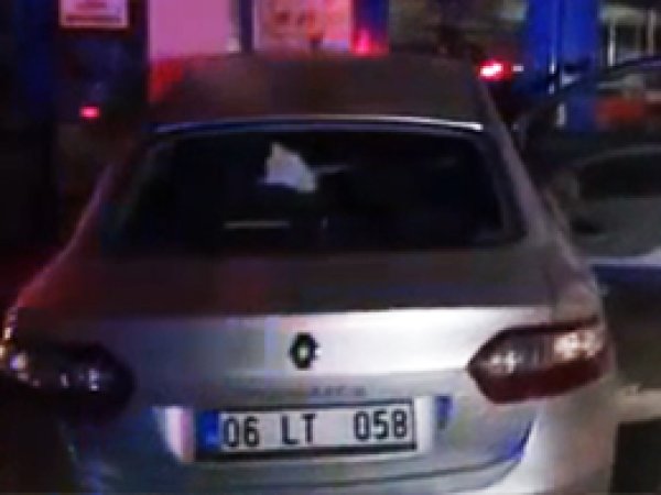 Antep’te ateş açılan otomobil kaza yaptı: 4 yaralı