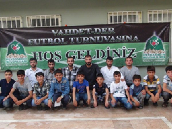 Vahdet-Der Futbol Turnuvası kura çekimi yapıldı