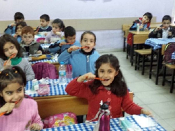 Batman'da 14 bin kişiye dış fırçası dağıtıldı
