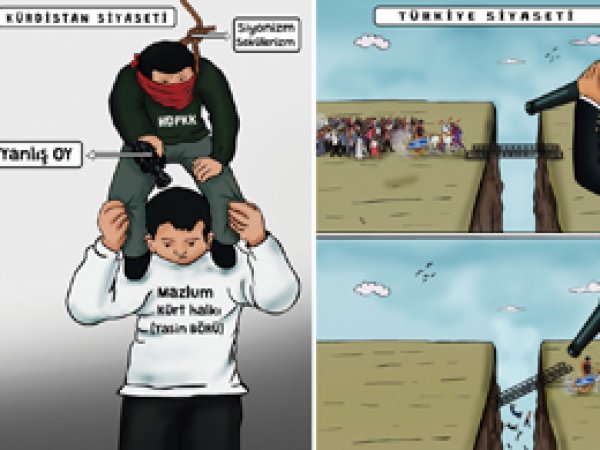 Karikatürlerle Türkiye ve Kürdistan siyaseti