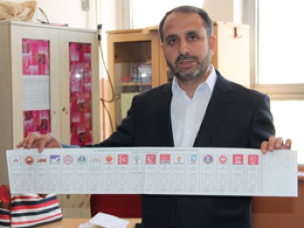 Sait Şahin'den 'oy pusulası' tepkisi