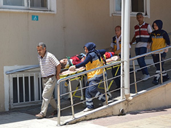 Urfa'da pikniğe giden minibüs kaza yaptı
