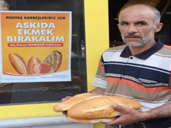 Mardin’de 'Askıda Ekmek' projesi 