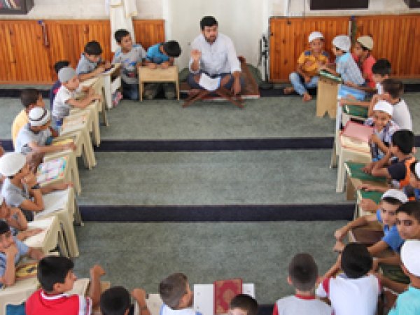 Minikler Kur’an ayında Kur’an ile buluştu