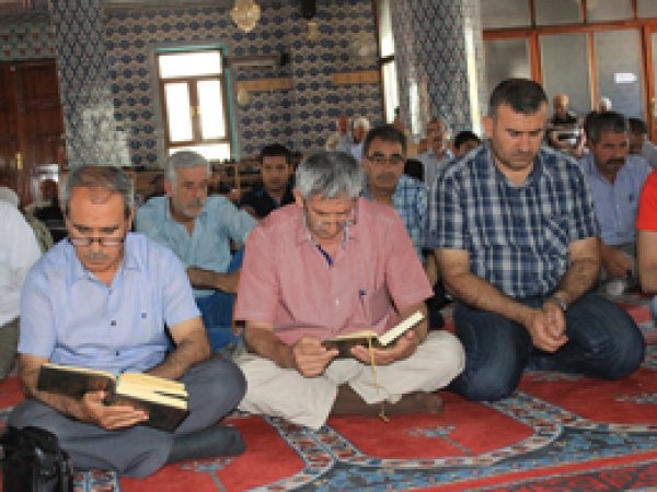 Mardin halkından mukabeleye yoğun ilgi